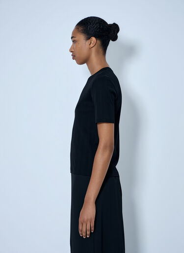 LN-CC® - The Row: Etina T-Shirt - Black The Row Etina T-Shirt Black row0265017