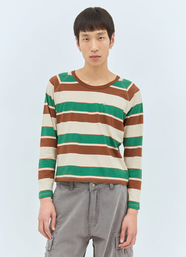 ERL Striped Long-Sleeve T-Shirt Multicolour erl0158010