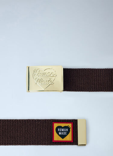 LN-CC® - Human Made: Web Belt - Brown Human Made Web Belt Brown hmd0166010