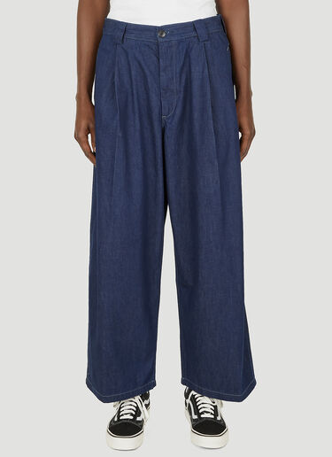 Levi's Pleated Wide Leg Jeans Blue lvs0348002