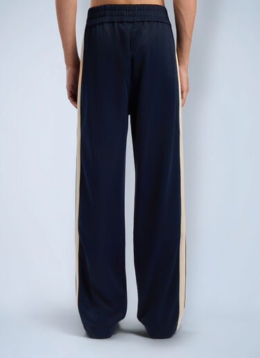 Classic Logo Zip-Up Track Pants Palm Angels Classic Logo Zip-Up Track Pants Dark Blue pma0162097