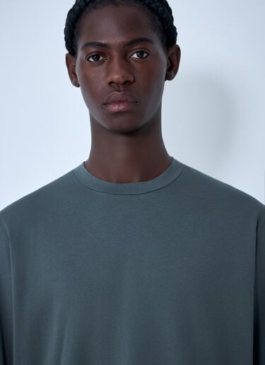 Logo Motif T-Shirt Our Legacy Logo Motif T-Shirt Grey our0162006