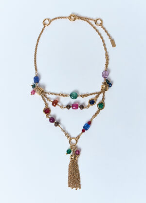 Chloé 绒球项链 金色 chl0259051