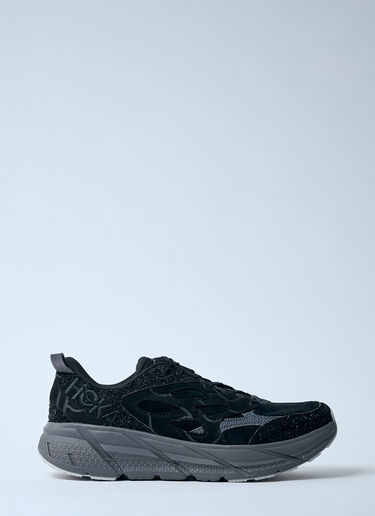 HOKA Clifton L Suede Sneakers Black hok0159001
