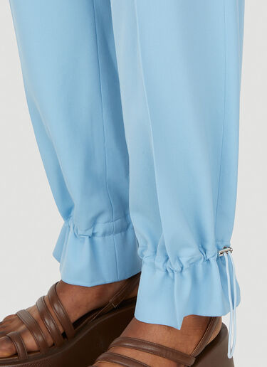 JW Anderson Drawstring Cuff Suit Pants Blue jwa0247003