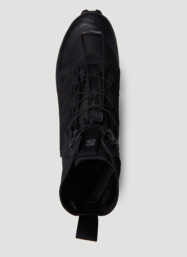 MM6 Maison Margiela x Salomon Cross High Sneakers Black mms0150001