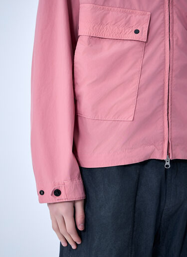 Stone Island Hooded Zip Jacket Pink sto0164062