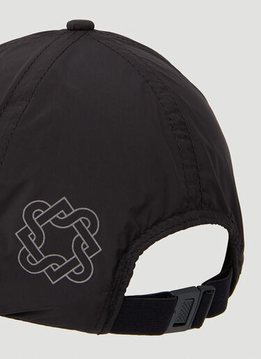 Logo Baseball Cap Lack of Guidance Logo Baseball Cap Black log0152009