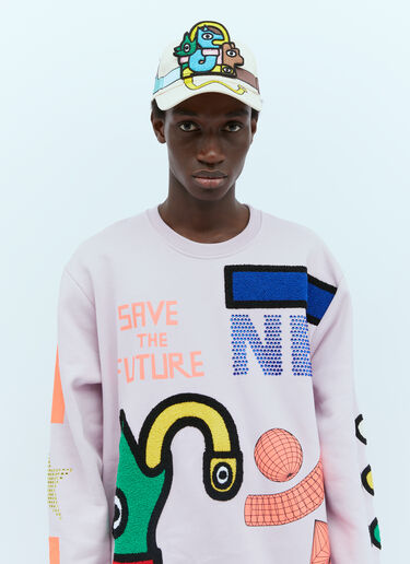 Otranto Baseball Cap Walter Van Beirendonck Otranto Baseball Cap Cream wlt0154019