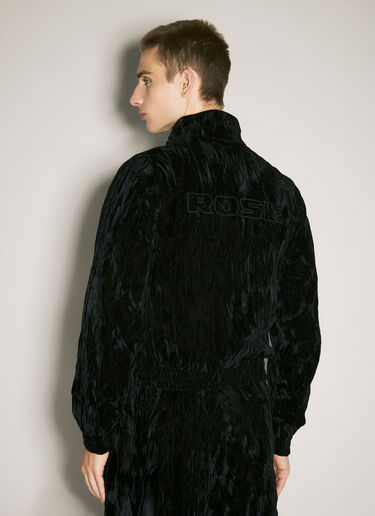 Martine Rose Shrunken Track Jacket Black mtr0158003