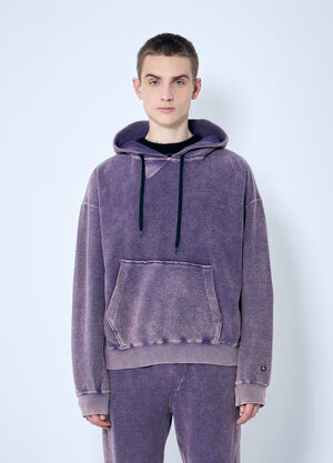 Moncler Hand-Dyed Twist Hooded Sweatshirt Black mon0160026