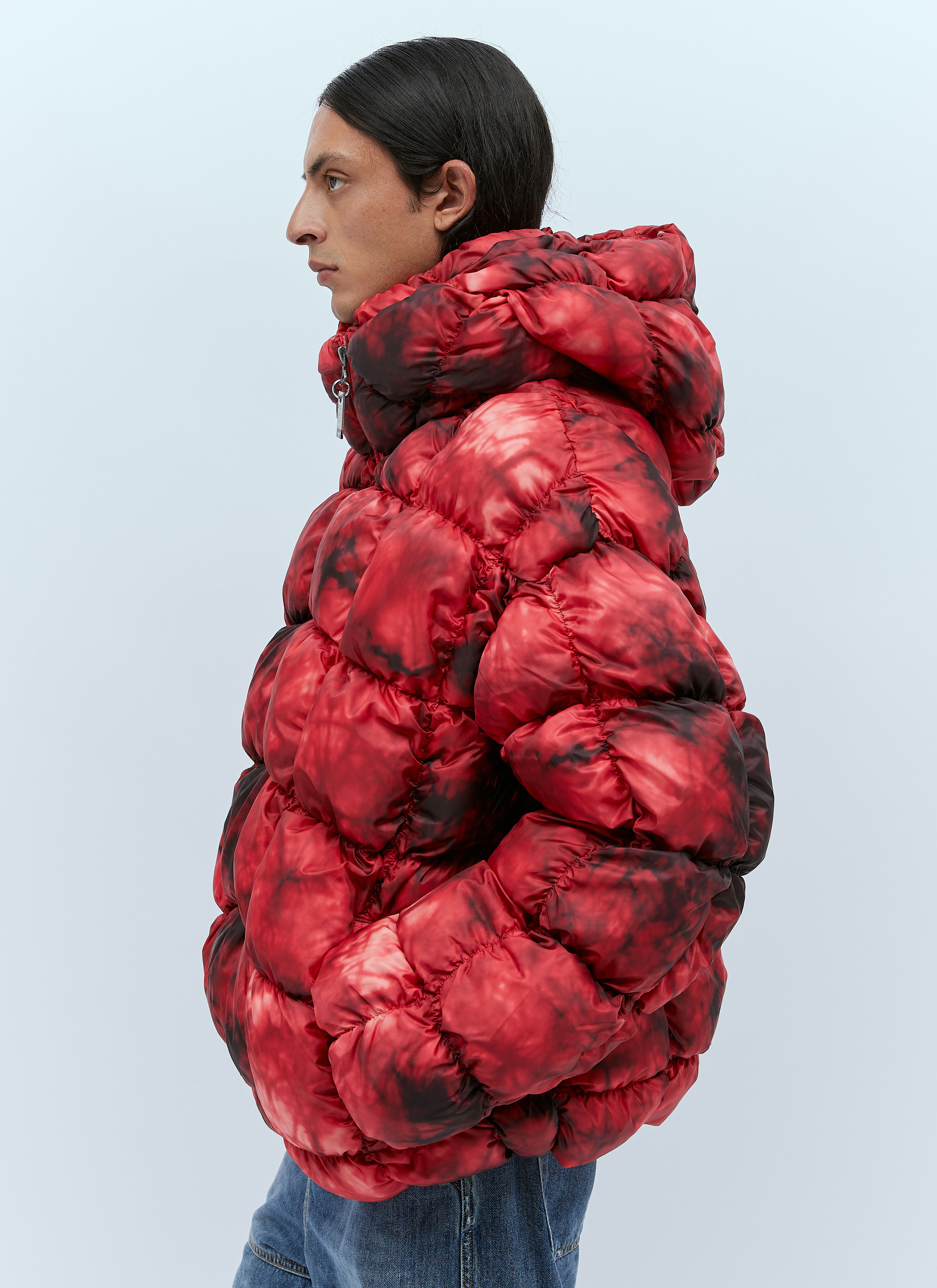 Diesel Men s W Ralle Padded Coat in Red LN CC