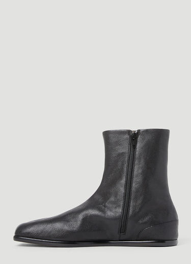 Maison Margiela Tabi Ankle Flat Boots Black mla0153024