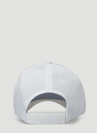 KANGHYUK  Stitched Logo Cap White kan0148007