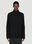Yohji Yamamoto 골지 스웨터 블랙 yoy0150016