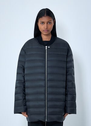 Moncler + Rick Owens Flight Parka Bomber Jacket Black mcs0363002
