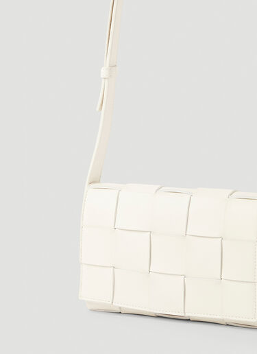 Bottega Veneta Cassette Small Shoulder Bag White bov0251038