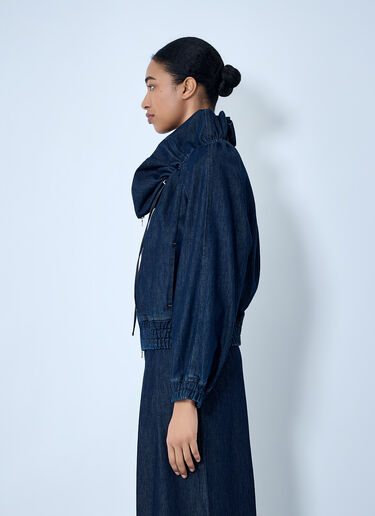 Dries Van Noten Denim Zip-Up Jacket Blue dvn0263011
