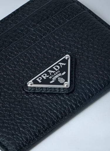 Prada Pebbled Leather Bi-fold Wallet Black pra0164011