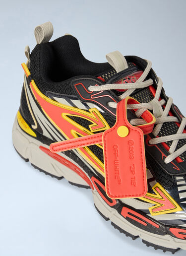 LN-CC® - Off-White: Be Right Back Sneakers - Orange Off-White Be Right Back Sneakers Orange ofw0164238