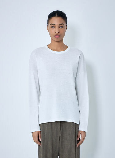 The Row Floris Top White row0264051