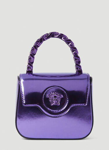 Versace La Medusa Mini Handbag Purple vrs0252024
