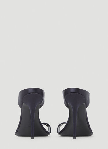Saint Laurent Dive 高跟穆勒鞋 蓝色 sla0252038