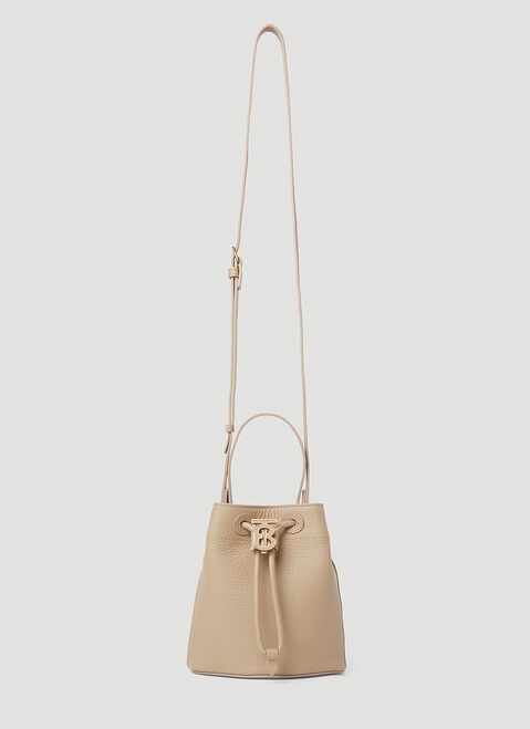 Acne Studios Mini TB Bucket Handbag Brown acn0254005