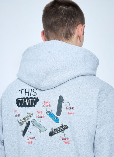 thisisneverthat® This Is That Hooded Sweatshirt Grey tsn0158007