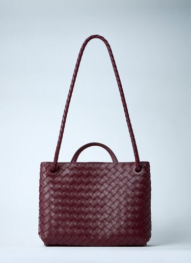 LN-CC® - Bottega Veneta: Medium Andiamo Handbag - Burgundy Bottega Veneta Medium Andiamo Handbag Burgundy bov0260013