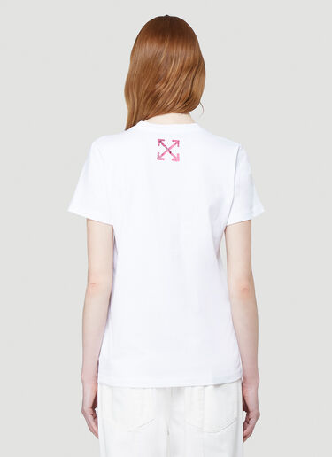 Off-White Arrow Print T-Shirt White ofw0239002