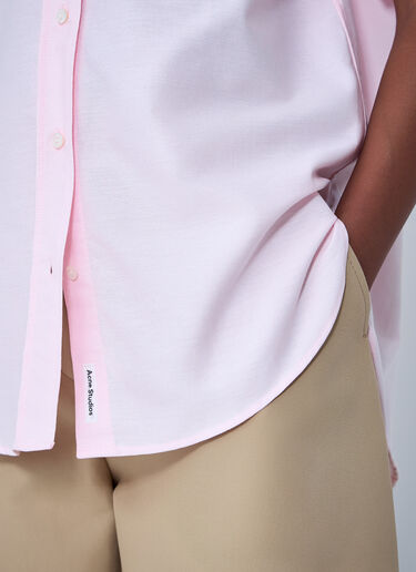 Button-Down Shirt Acne Studios Button-Down Shirt Pink acn0262021