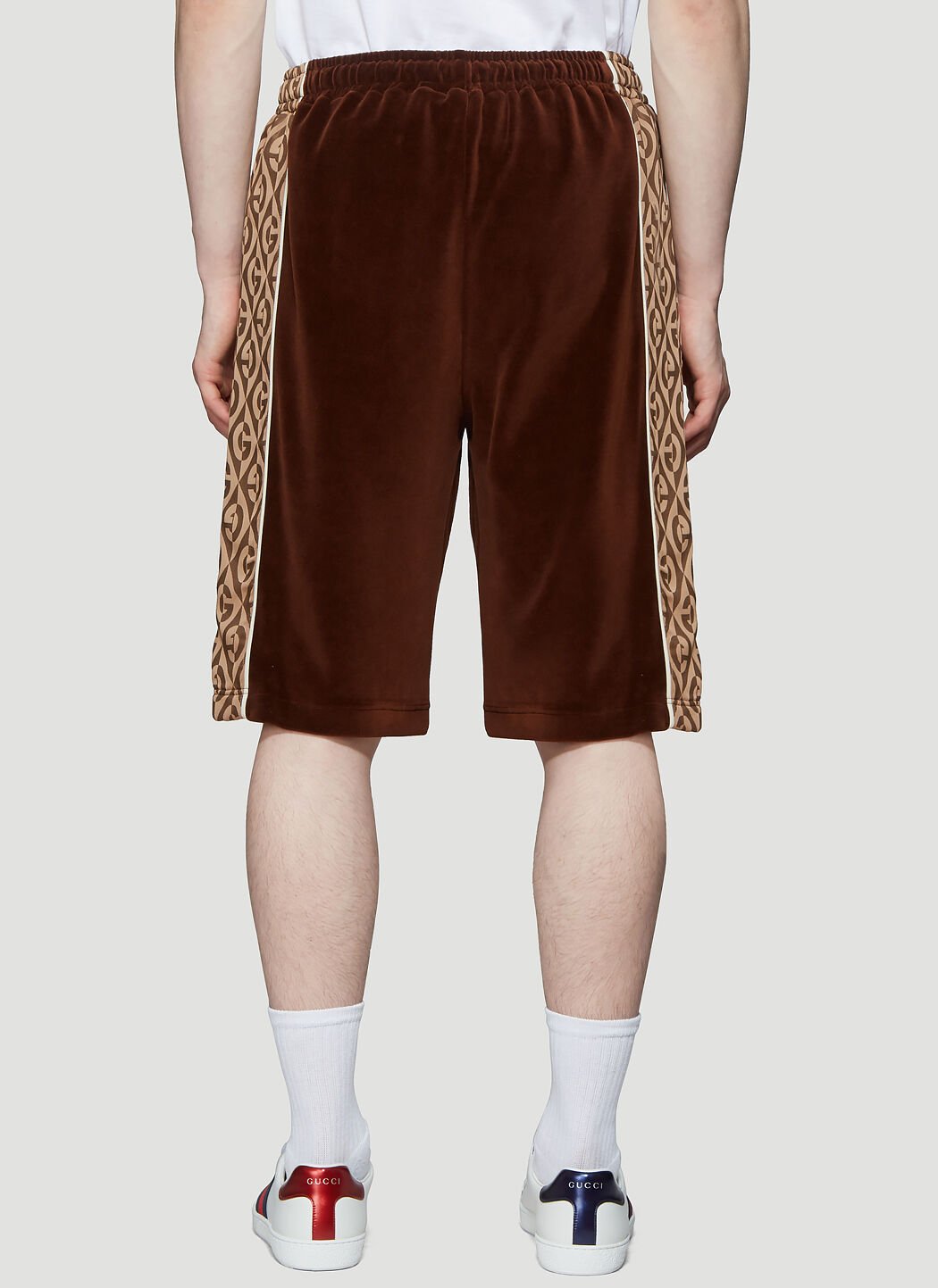 Gucci velvet clearance shorts