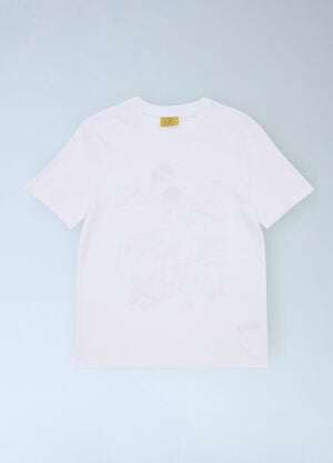 Toy Tonics Logo Motif T-Shirt White toy0363002
