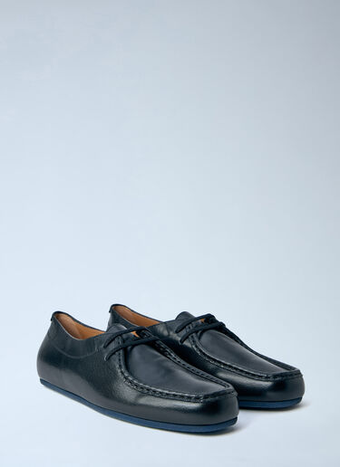 Jil Sander Leather Moccasins Black jil0164007