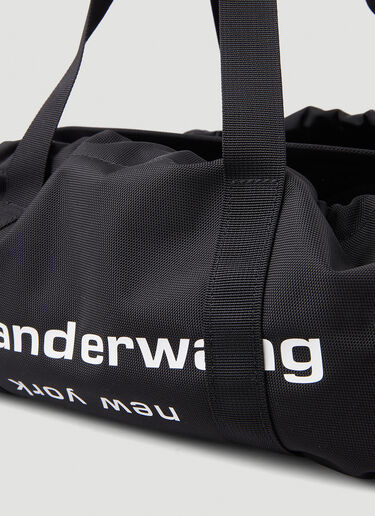 Alexander Wang Primal Drawstring Duffle Shoulder Bag Black awg0249040