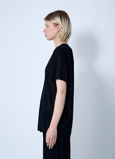 TOTEME Knit Top Black tot0261067