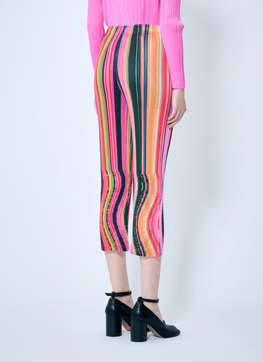 Pleats Please Issey Miyake Warp Pleated Pants Multicolour plp0259002