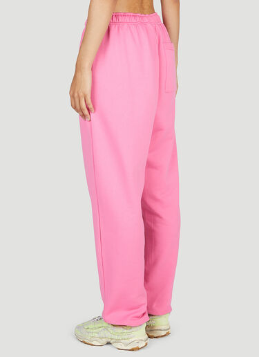 Acne Studios Face Patch Tracksuit Sweatpants Pink acn0253019