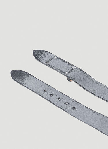 Signature Stitch Belt Maison Margiela Signature Stitch Belt Grey mla0151049