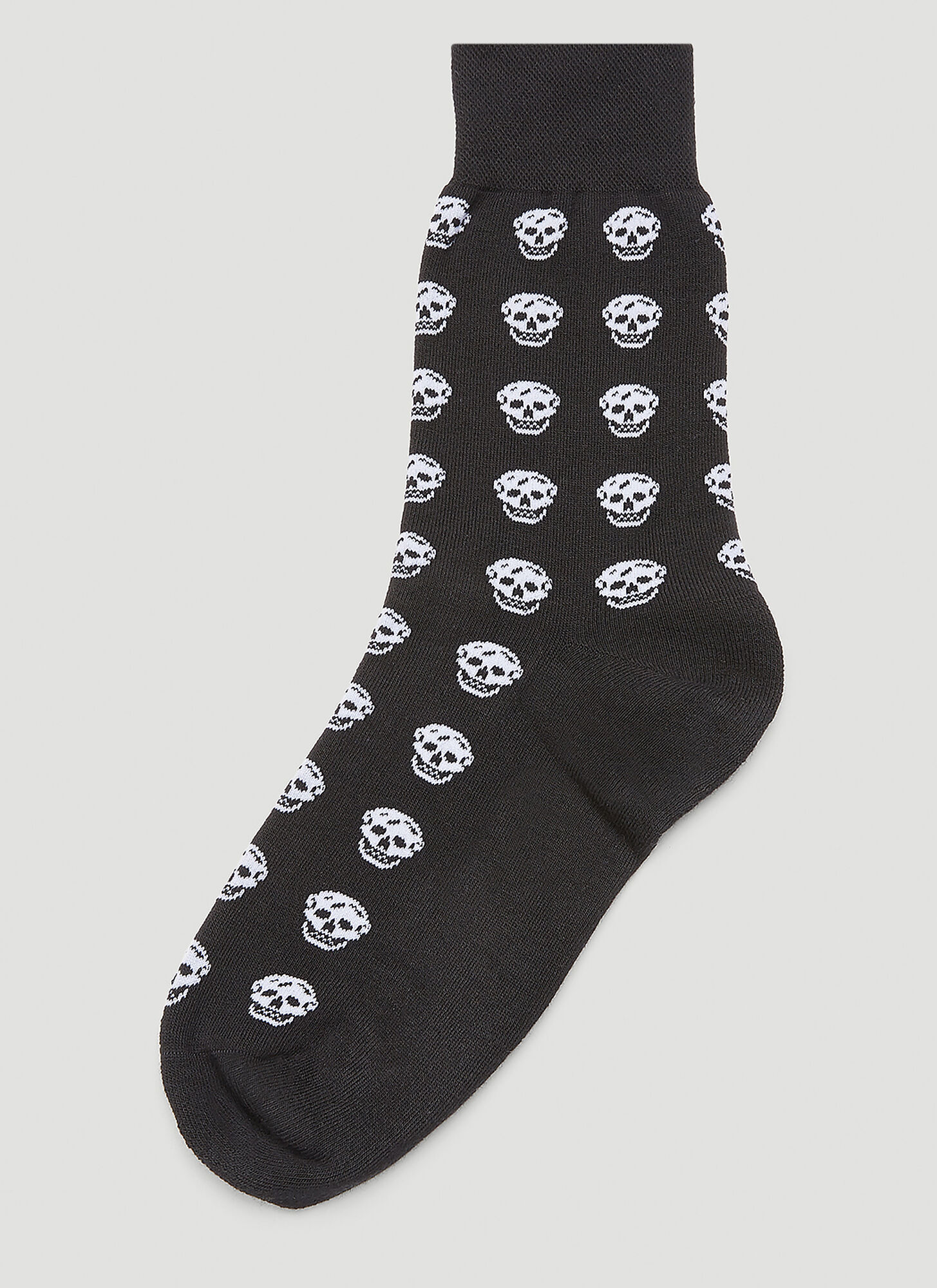 Alexander Mcqueen Skull Socks Male Black