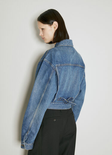 Saint Laurent 80's Denim Jacket Denim sla0254032