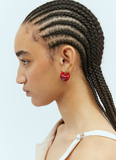 Jacquemus 레 부클 스리즈 이어링 레드 jac0254104