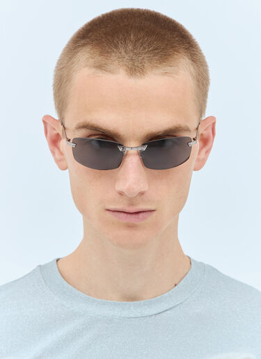 Acne Studios Rimless Sunglasses Black cns0358003