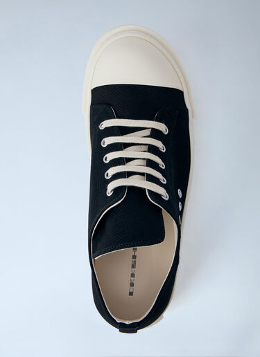 Rick Owens DRKSHDW 익스트림 로우 스니커즈 검정 drk0164032