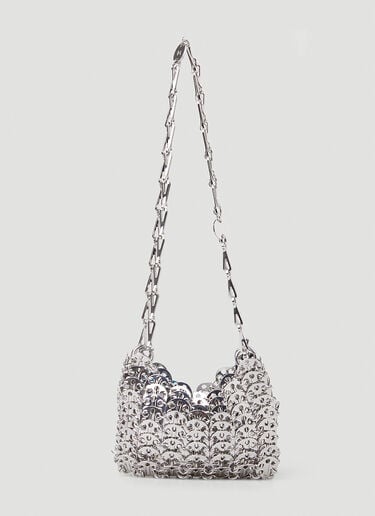 Rabanne 1969 Nano Shoulder Bag Silver pac0249015