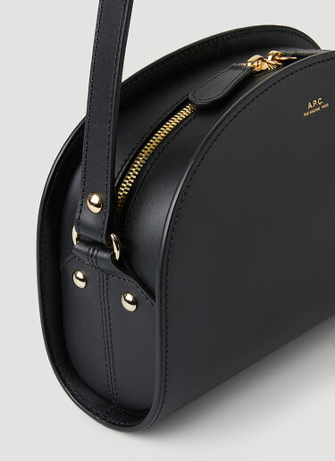 A.P.C. Demi Lune Shoulder Bag Black apc0248027
