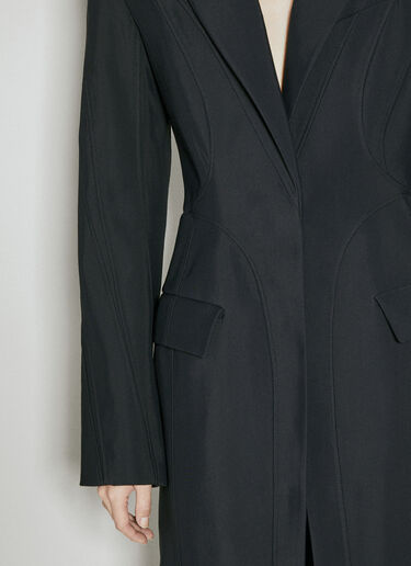 Mugler Structured Coat Black mug0254001