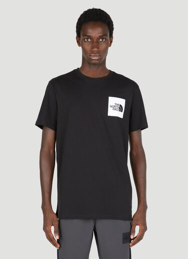 The North Face 徽标印花 T 恤 黑色 tnf0154001