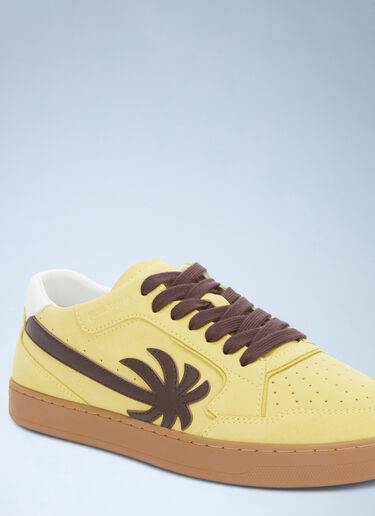 New Palm 1 Suede Sneakers Palm Angels New Palm 1 Suede Sneakers Yellow pma0160031